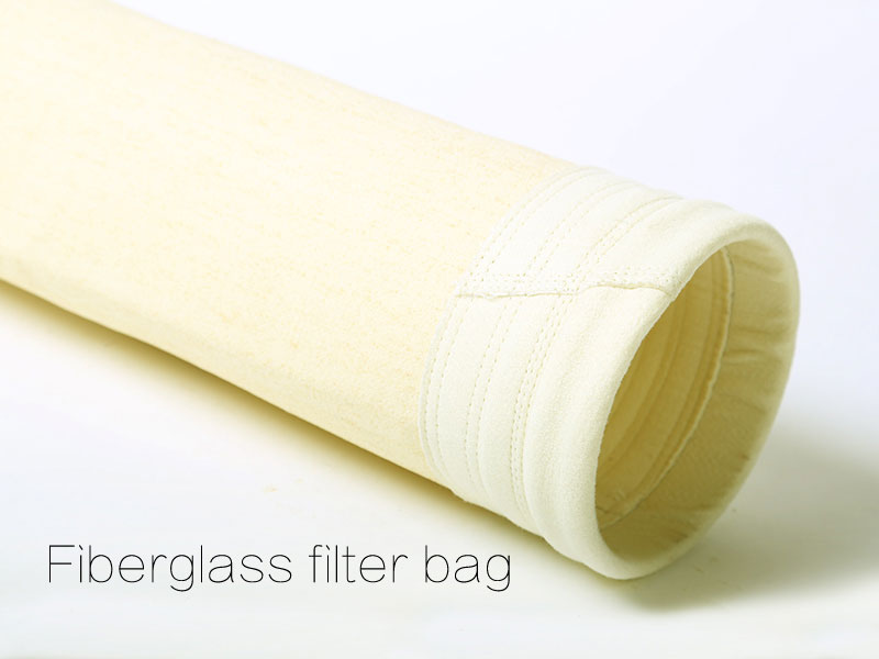 Fiberglass baghouse filter bags