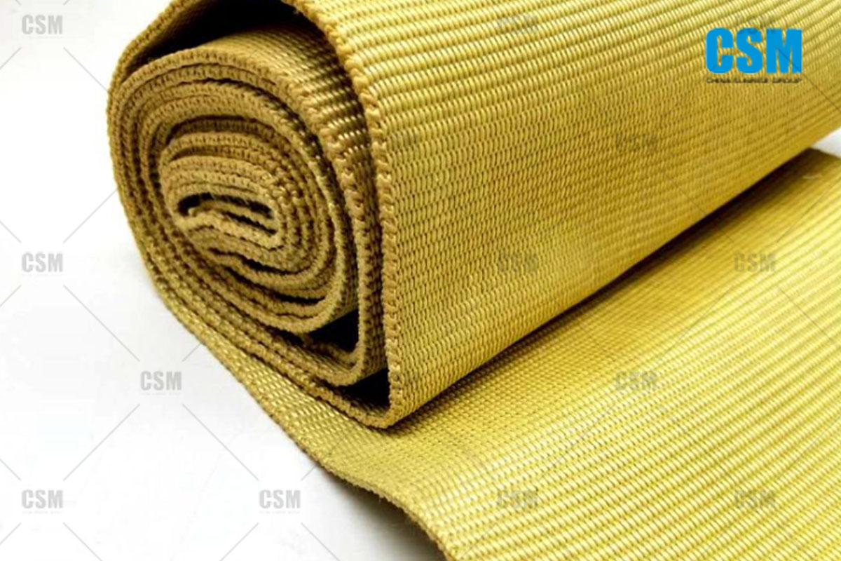 Aramid air slide fabric